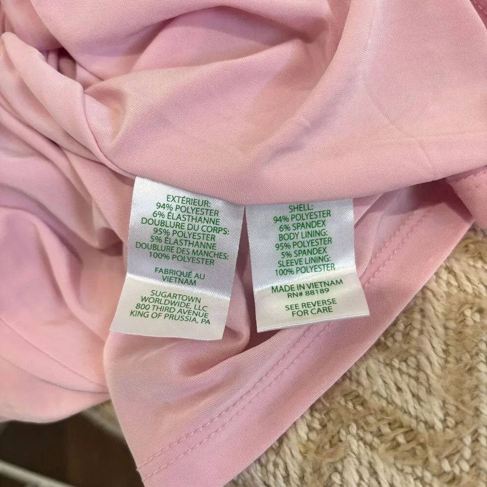 Lilly Pulitzer Estrella Sequin Dress Conch Shell Pink NWT - Picture 12 of 12